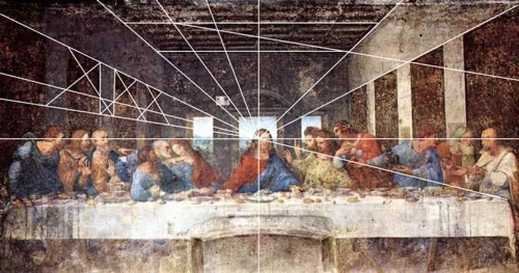 Leonardo da Vinci Perspektif Elde Etmek Icin Araclar Kullandi