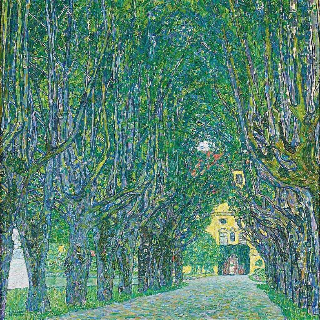 Avenue of Schloss Kammer Park 1912