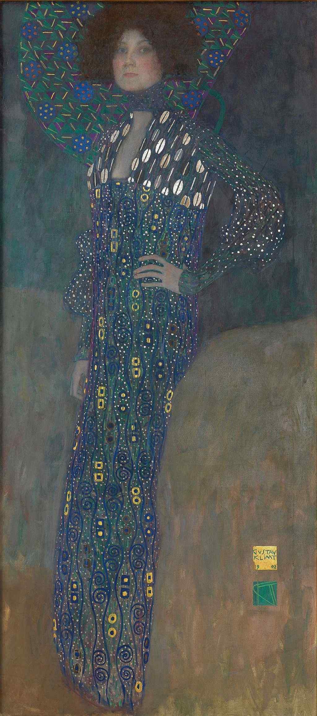 Emilie Flogenin Portresi 1902