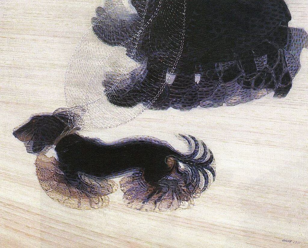 Dynamizm of a Dog on a Leash 1912