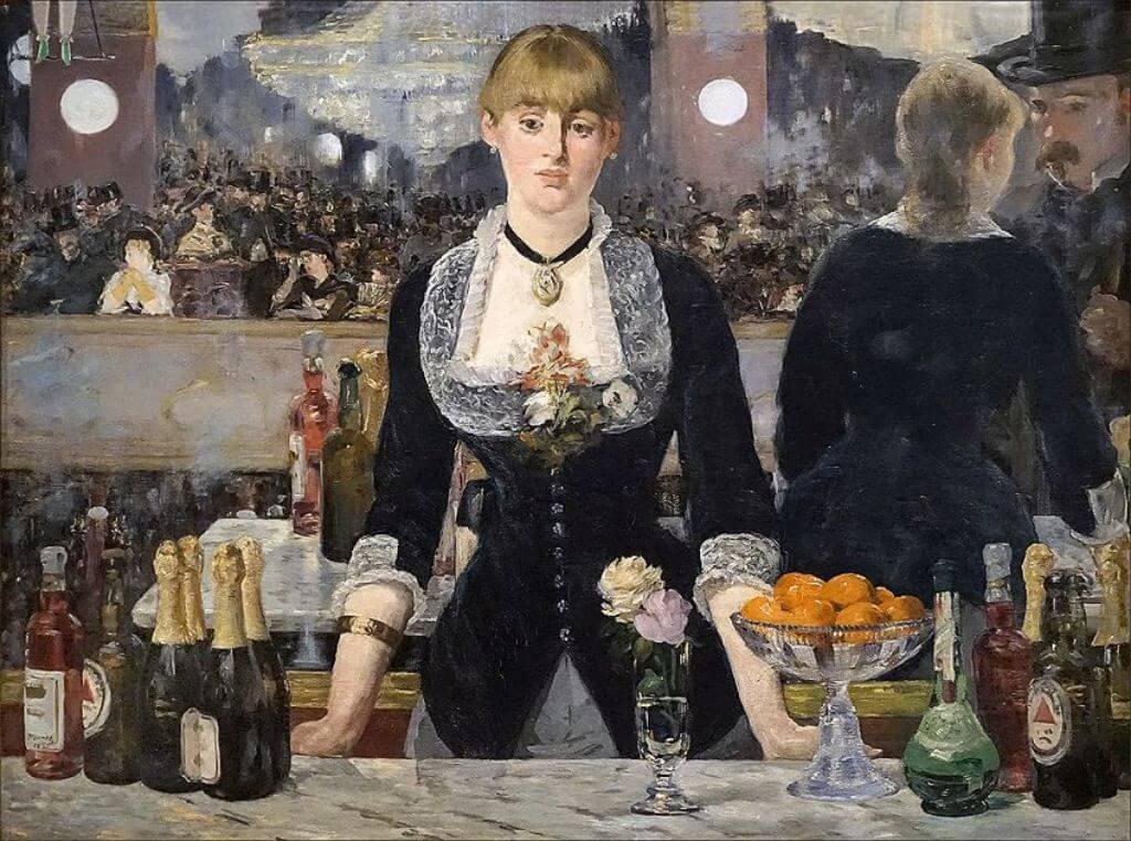Folies Bergerede Bir Bar Edouard Manet 1882