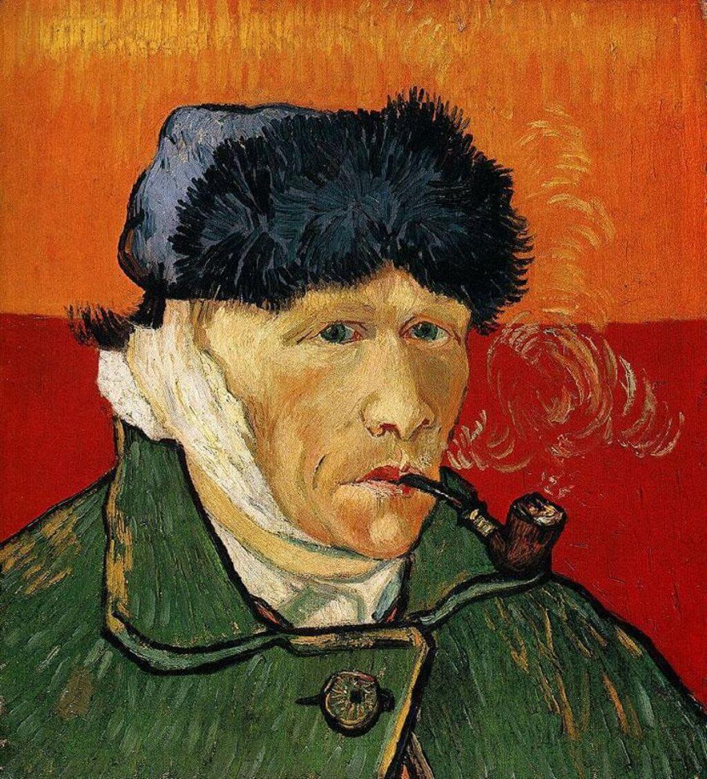 Kulagi Bandajli Otoportre Vincent van Gogh 1853 1890