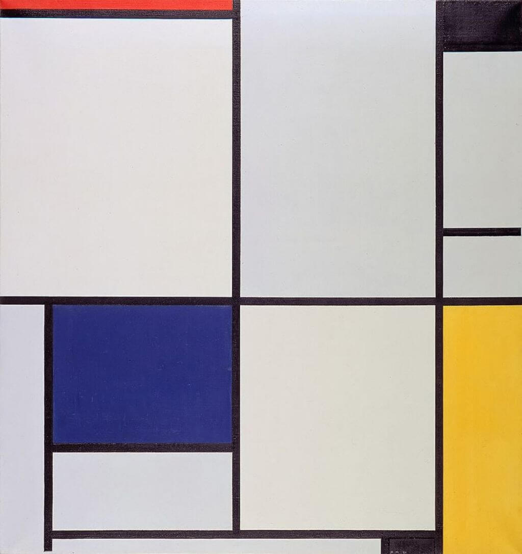 Piet Mondrian Tablo I 1921