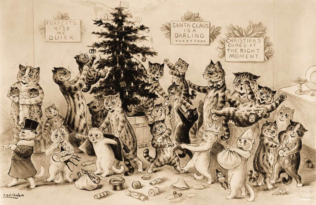The Cats Christmas Tree Kedilerin Noel Agaci