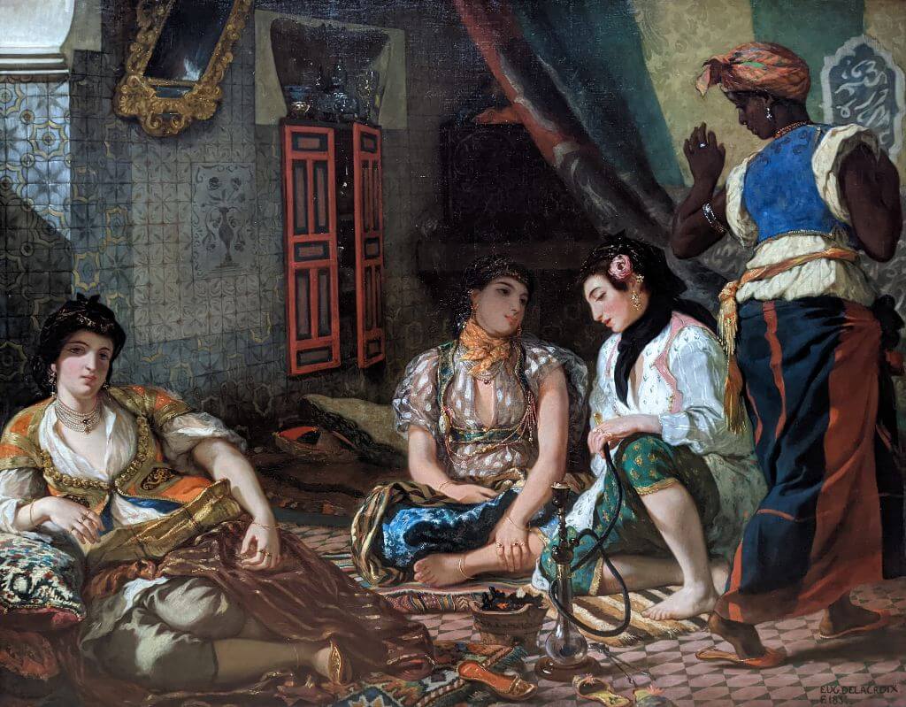 Cezayirli Kadinlar Women of Algiers in their Apartment 1834