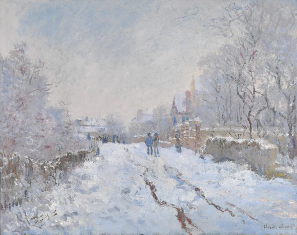 Claude Monet Argenteuilde Kar