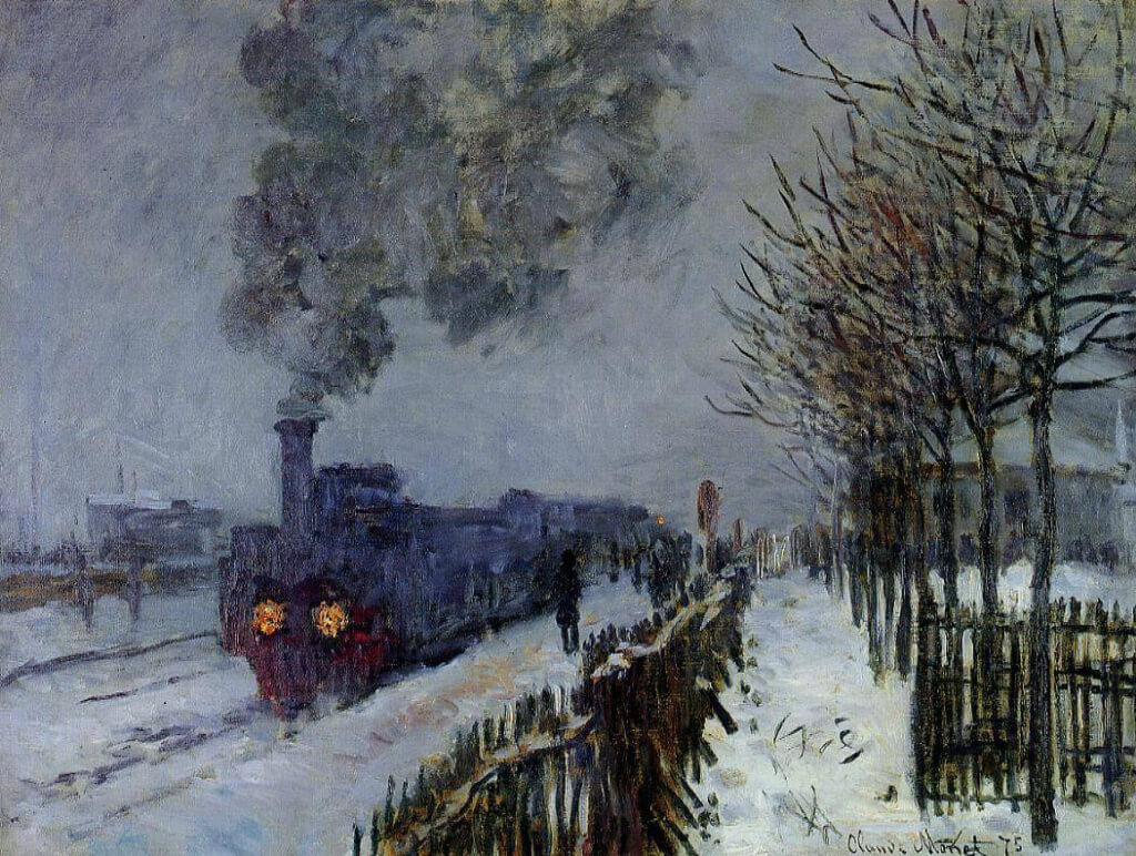 Claude Monet Karda Tren