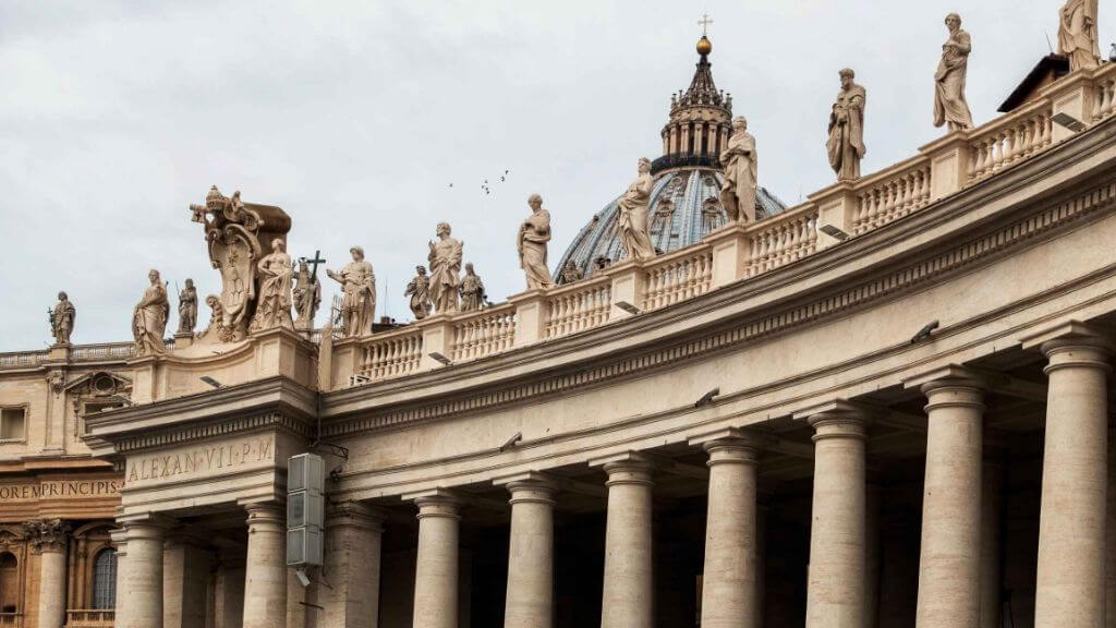 Colonnade of St. Peters Basilica
