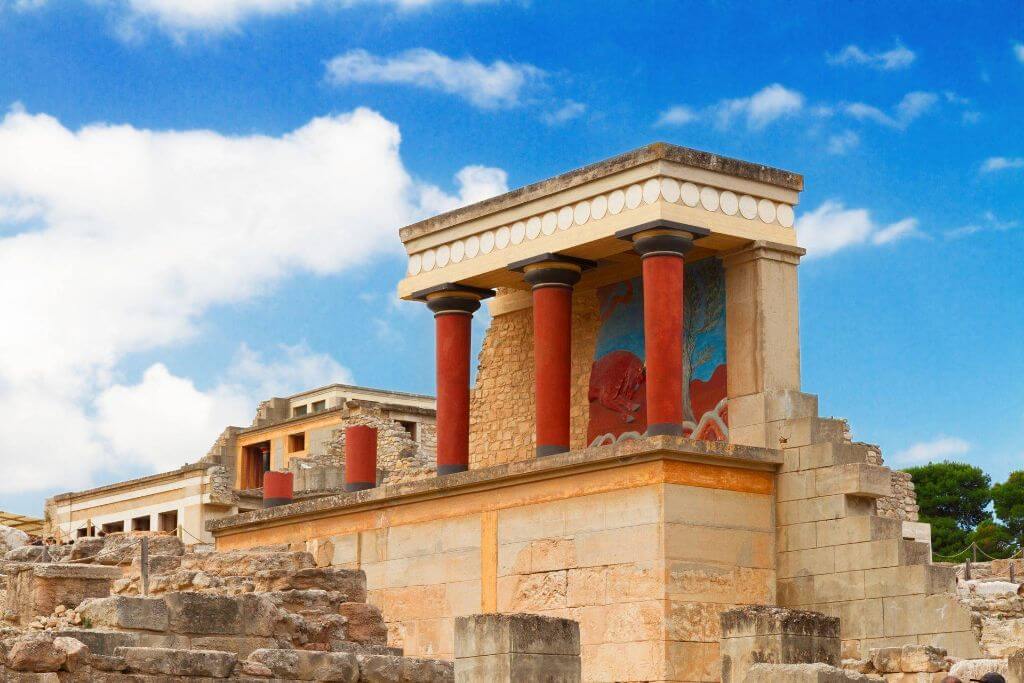 Knossos Minos Sarayi Yunanistan
