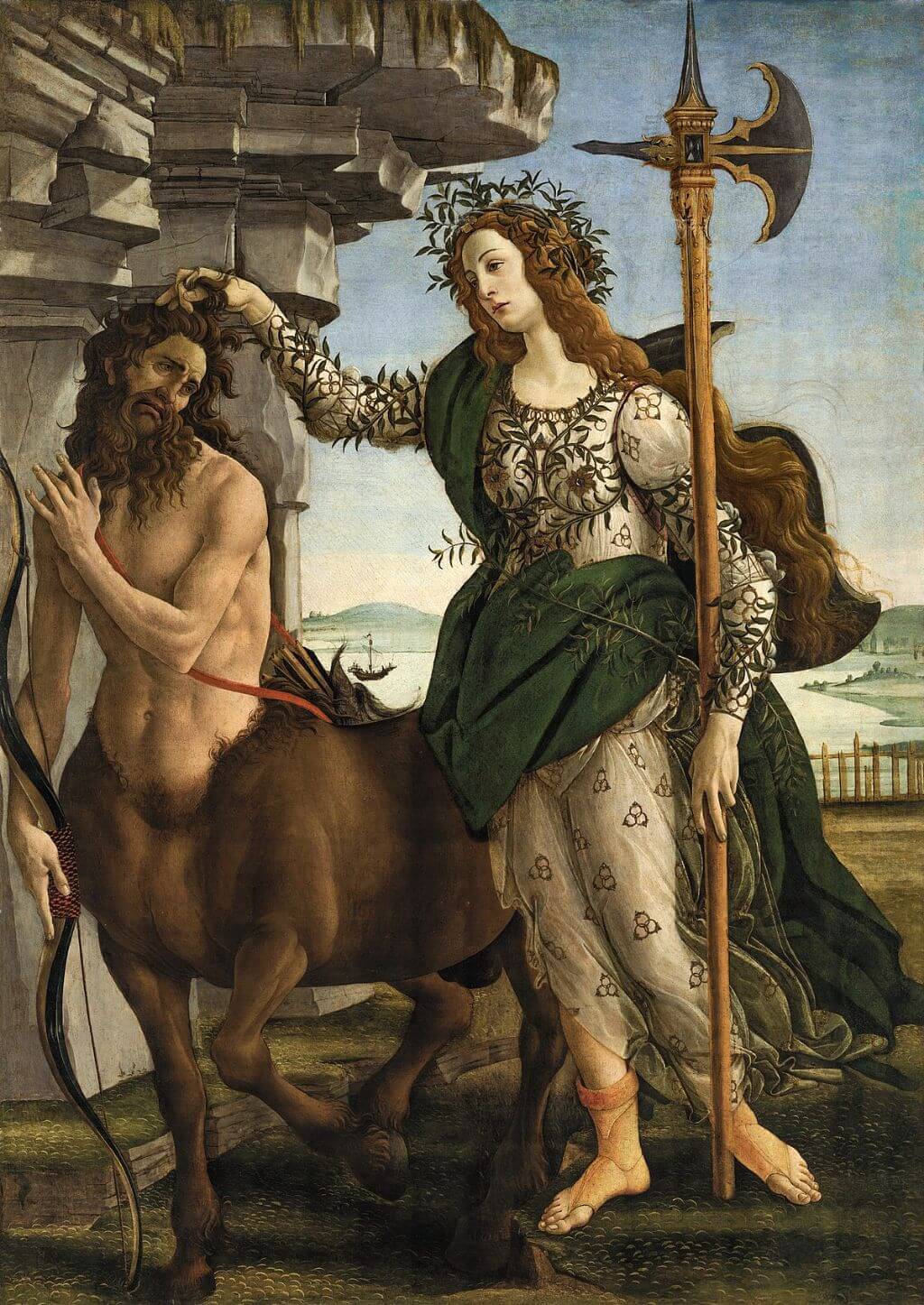 Pallas ve Centaur Pallas and the Centaur 1482