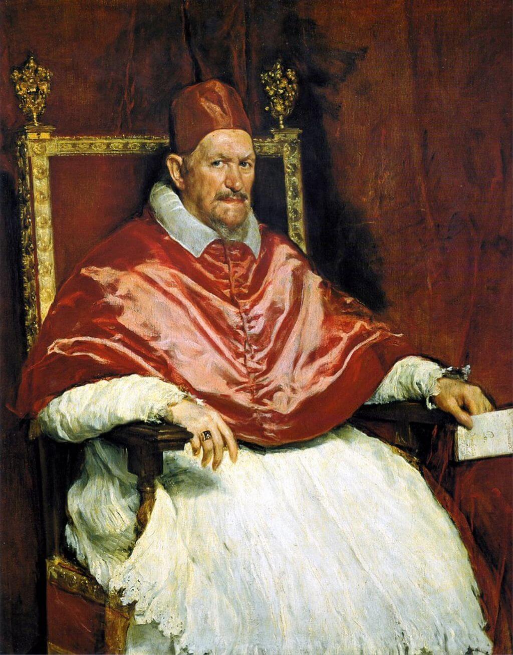 Papa Innocent X Portresi Inocencio X 1650