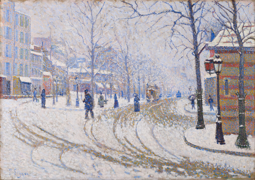 Paul Signac Clichy Bulvari