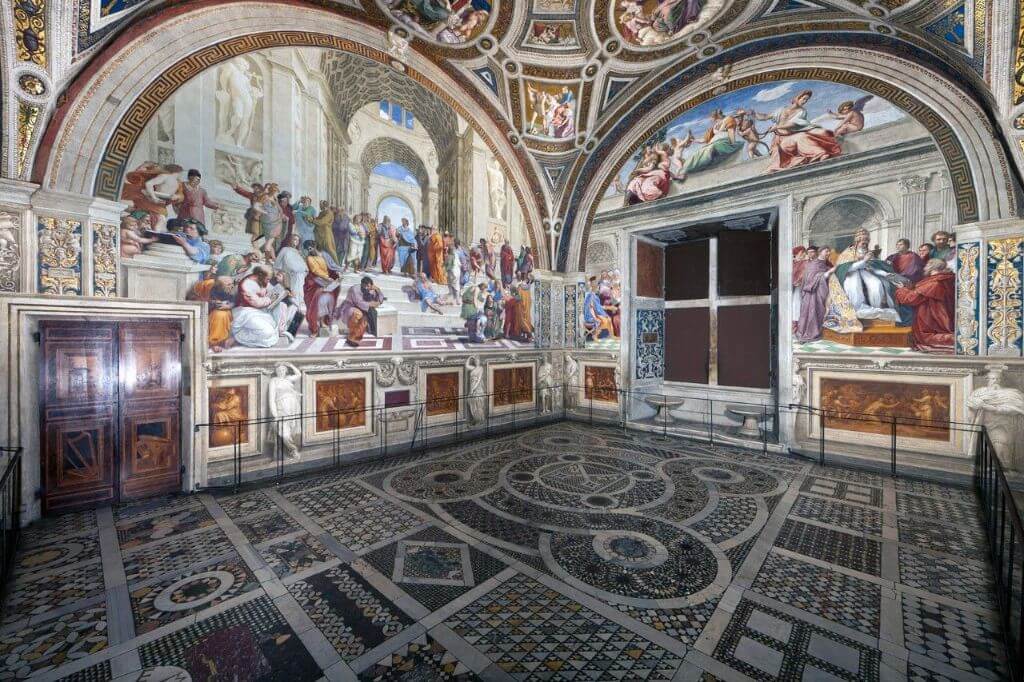 Stanza della Segnatura 1507 1508