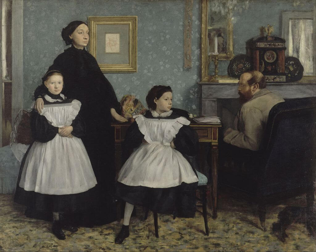 Bellelli Ailesi The Bellelli Family 1858 67