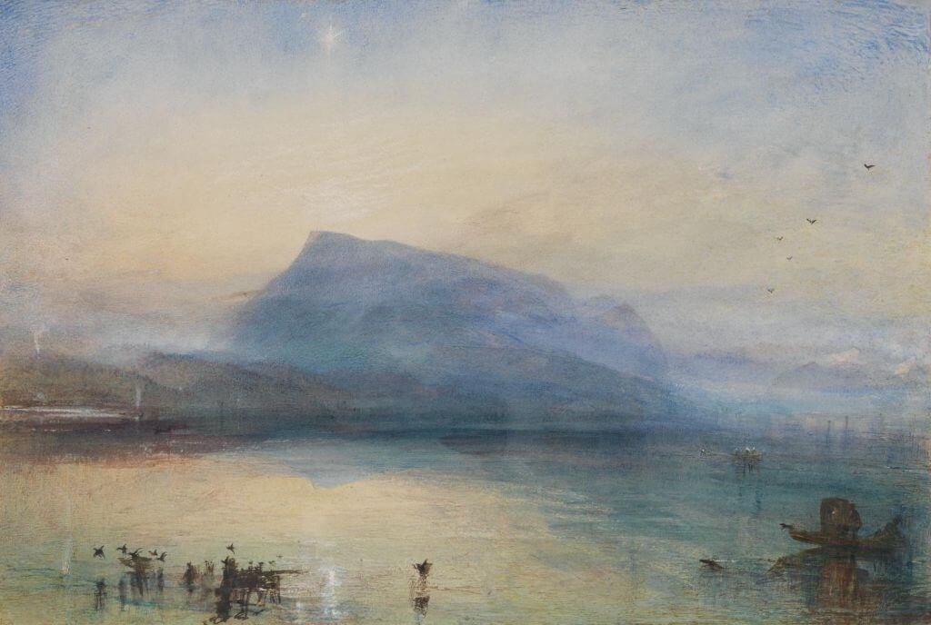 The Blue Rigi Sunrise 1842