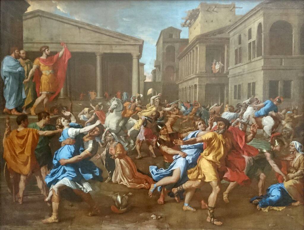 The Rape of the Sabine Women 1637–1638