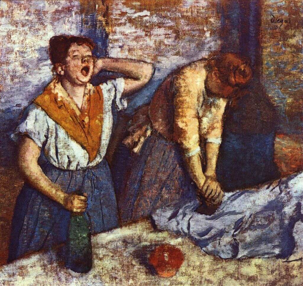 Women Ironing 1884