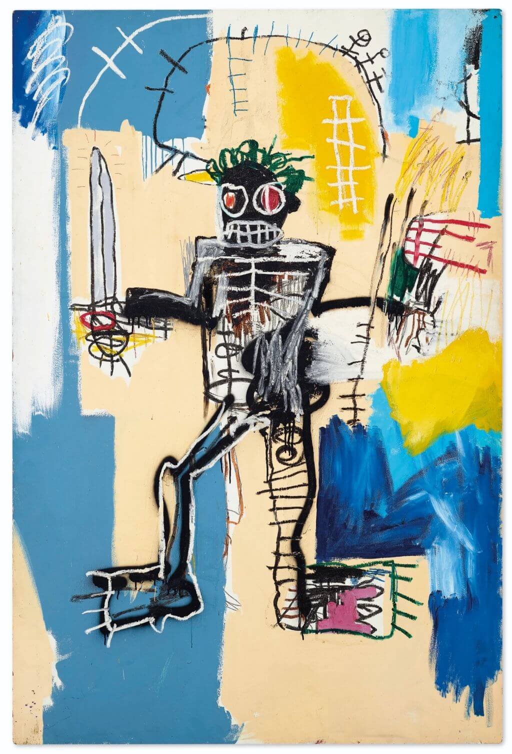 Basquiat Warrior 1982