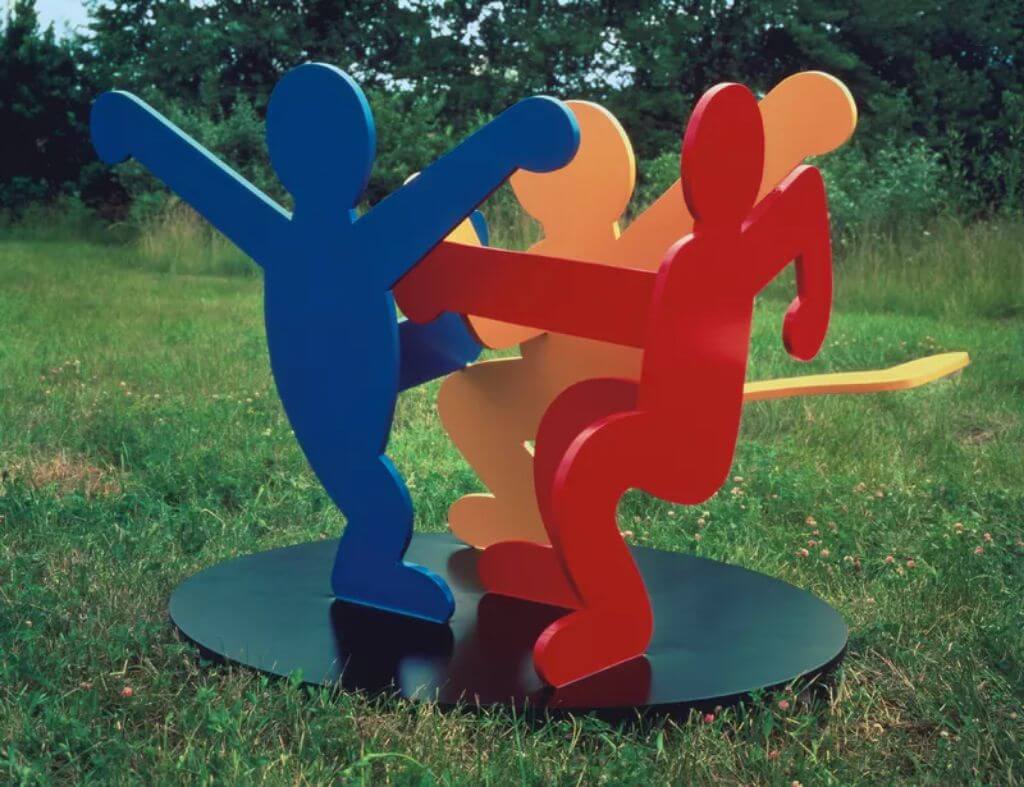 Untitled Three Dancing Figures 1989