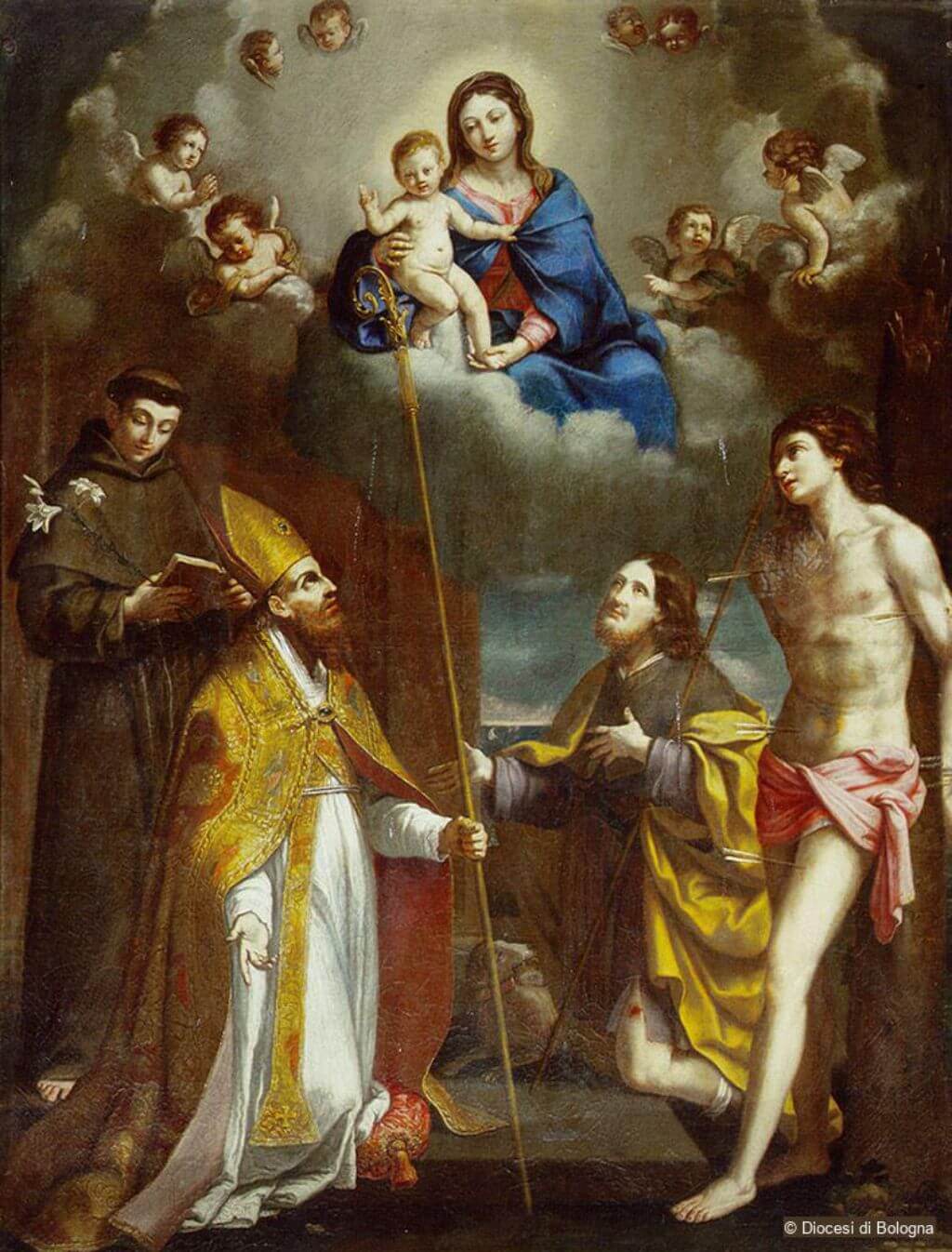 Virgin and Child with Saints (1655)
