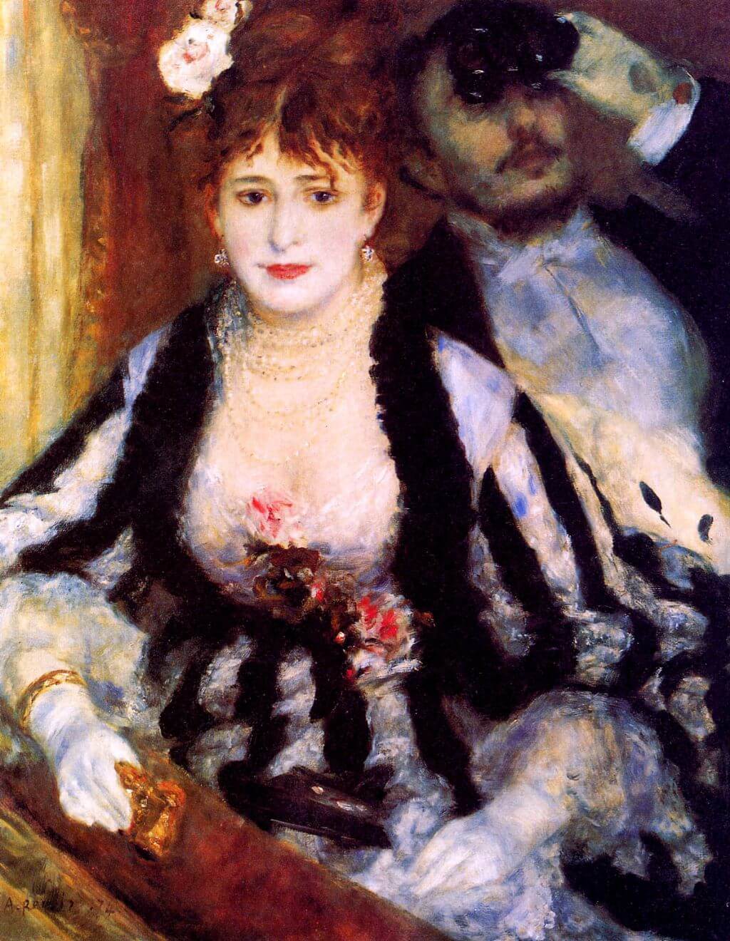 The Theater Box (1874)