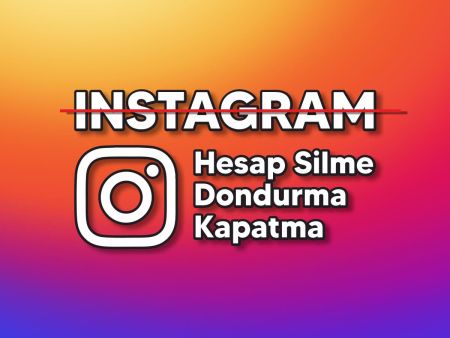 Instagram Hesap Silme, Dondurma, Kapatma