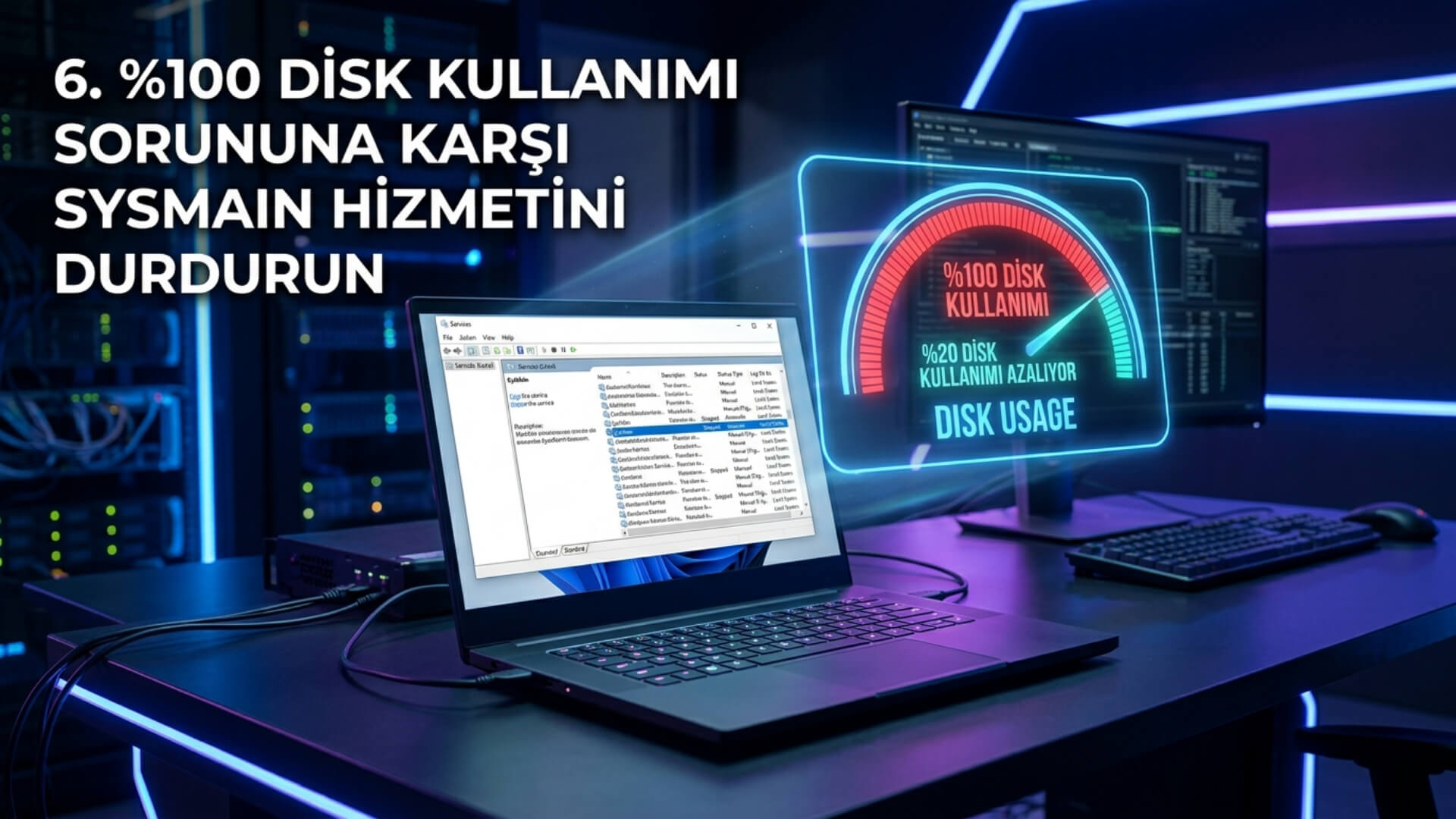 Disk Kullanımı Sorununa Karşı SysMain (SuperFetch) Hizmetini Durdurun Disk Kullanımı Sorununa Karşı SysMain (SuperFetch) Hizmetini Durdurun